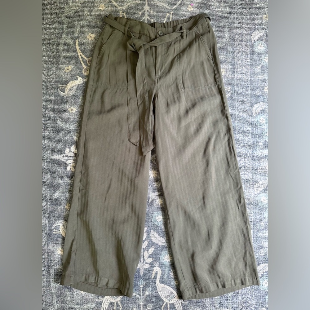Kut from the Kloth Olive Wide Leg Pants